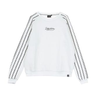 Dolly Noire Sweatshirts, female, White, Size: M Deco Bylibin Crewneck Sweatshirt