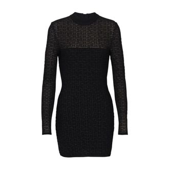 Balmain Mujer, Vestidos, Negro, Talla: M