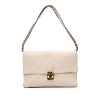 Louis Vuitton Pre-owned Shoulder Bags, female, White, Size: ONE SIZE Pre-owned Leather Crossbody Bag