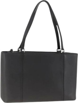 Burberry Pre-owned Tote Bags, female, Black, Size: ONE SIZE Pre-owned Vintage Tote Bag