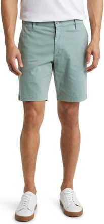 AG - Adriano Goldschmied Wanderer 8.5-Inch Stretch Cotton Chino Shorts in Misty Surf at Nordstrom Rack, Size 29