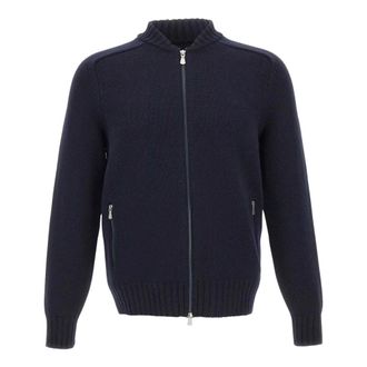 Gran Sasso Giubbino Cardigan - - Knitwear - Uomo - Blu - M