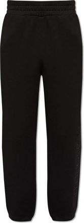 Moncler Trainingsbroeken met logo - Heren - Sweatpants - Zwart - S - Katoen - Broeken