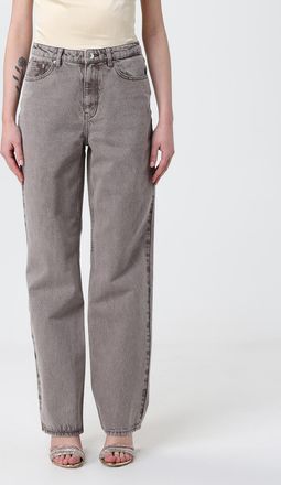 Rotate Jeans straight Rotate in denim di cotone