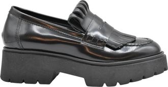 Janet & Janet Loafers - Dames - Loafers - Zwart - 40 EU - Schoenen