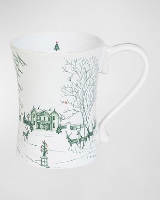 Juliska Country Estate Winter Frolic Mug Evergreen