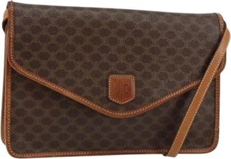 Celine Pre-owned Cross Body Bags, female, Brown, Size: ONE SIZE Pre-owned Vintage Plastic Cross Body Bag