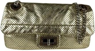 Chanel Pre-owned Cross Body Bags, female, Yellow, Size: ONE SIZE Pre-owned Leather chanel-bags