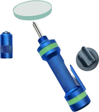 OEM Rompeventanas 2 En 1, Cortador De Cinturones De Seguridad, Rompeventanas De Coche, Rompevidrios Met&aacute;licos: Cabeza De Martillo Alargada De Carburo De T