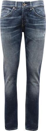 Dondup Skinny fit broek- gemaakt in Itali&euml; - Heren - Slim Fit Jeans - Blauw - W30 - Katoen - Jeans