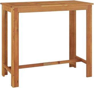 vidaXL Garden Bar Table 120x60x105 cm Solid Wood Acacia vidaXL