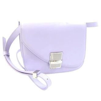 Ferragamo Pre-owned Cross Body Bags, female, Purple, Size: ONE SIZE Pre-owned Shoulder Bag