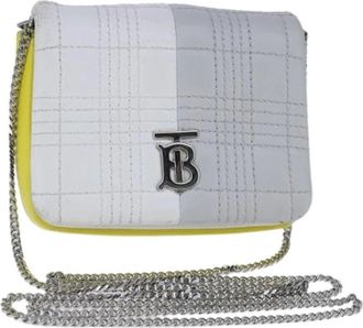 Burberry Pre-owned Cross Body Bags, female, Multicolor, Size: ONE SIZE Pre-owned Leather shoulder-bags