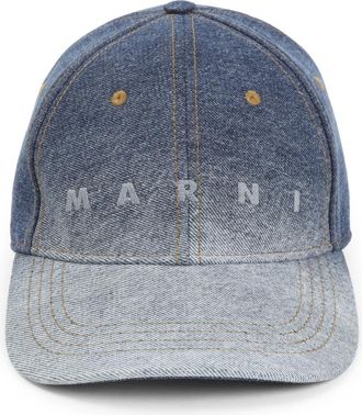 Marni Accessoires, Heren, Veelkleurig, M, Katoen, Katoenen Hoed