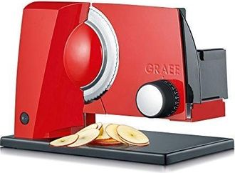 GRAEF S 11003 Cortadora De Fiambres Electrodom&eacute;stica Roja 230 Mm