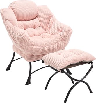 STILVORA Stilvora Sedia Da Ufficio Ergonomica Con Poggiapiedi E Supporto Lombare Ad Aria, Pelle, Nero