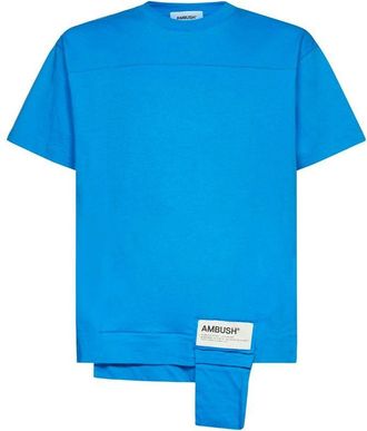AMBUSH Blue Cotton Mens T-Shirt