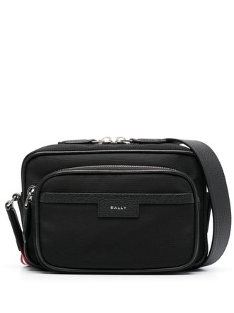 Bally Code messenger bag - Black