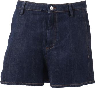 7 For All Mankind Shorts Blossom - Dames - Denim shorts - Blauw - W29 - Denim - Korte Broeken