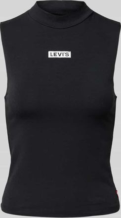 Levi's Tanktop mit Turtleneck in Black, Größe XS