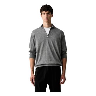 Paul & Shark Pullover con zip corta - - Knitwear - Uomo - Grigio - L