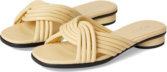 Ecco Sculpted Alba 25 Slide Sandal Womens Sandals Straw : EU 42 (US Womens 11-11.5) M, Leather