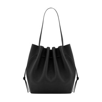 Yuzefi Scallop Tote - female - Yuzefi - Bucket Bags - Black - ONE SIZE - Bags