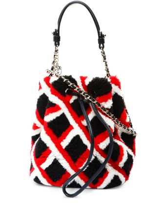 Chanel 2016-2017 Mouton Busket cross body bag - Black