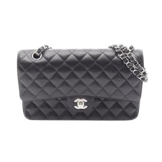 Chanel Pre-owned Vintage Shoulder Bag - Dames - Pre-owned - Zwart - Maat: ONE Size Leer