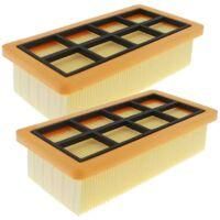 OEM 2 Filtros Hepa Divisores Para Aspiradora Karcher 6.415-953.0 Ad 3.000 Ad 3.200 - Crezuo