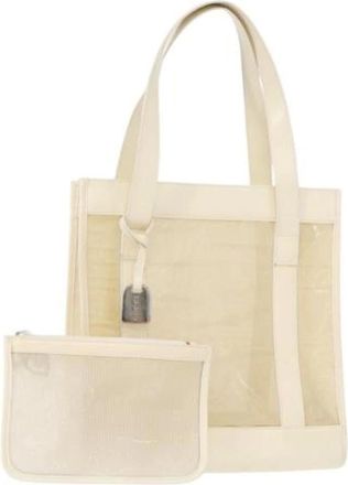 Gucci Pre-owned Tote Bags, female, Beige, Size: ONE SIZE Pre-owned Vintage Tote Bag