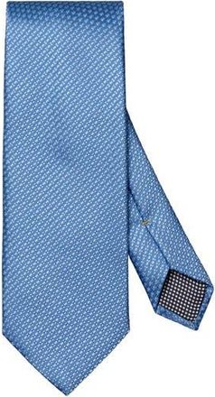 Eton Light Blue Textured Solid Silk Tie at Nordstrom Rack