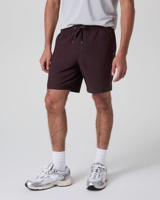 Vuori Clothing Kore Shorts Lined 7 | Raisin Tonal | XS, Size Extra Small