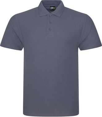 Generic Mens Ultimate Workwear Pro Polo T-Shirt, Polo T-Shirts Suitable for Workwear and Casual wear RX101 Solid Grey