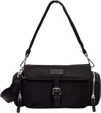 Marc O'Polo Crossbody tas - Dames - Tassen - Zwart - Maat: ONE Size Leer