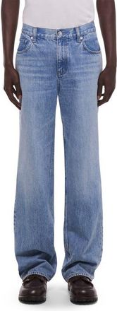 Helmut Lang Brooklyn Low Rise Drop Straight Leg Jeans in Vintage Blue Wash at Nordstrom, Size 29