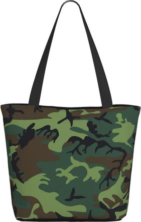 AOOEDM Camo Ladies Shopping Bag 13x11x7in.The Perfect ValentineS Day Gift.It Is The Best ValentineS Day Gift For Mom, Daughter, Wife,Etc