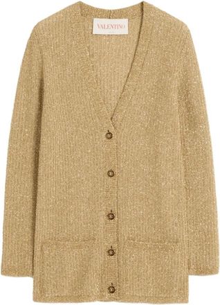 Valentino Mujer, Jerseys, Amarillo, Talla: S