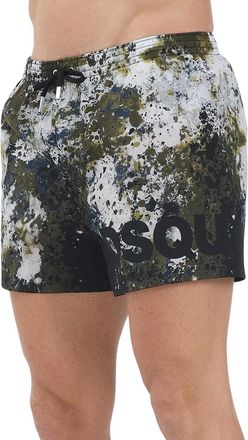 Dsquared2 Beachwear Polyamide Stretch Swim Shorts - Multicolor