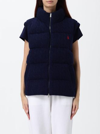 Polo Ralph Lauren Quilted Wool and Cashmere Vest with Pony Logo