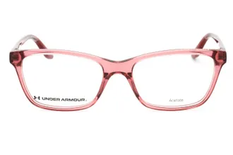 Under Armour UA5012 Rectangular Plastic Frame Eyeglasses - Pink
