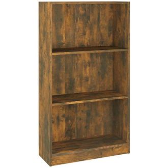 vidaXL Estanter&iacute;a Madera Contrachapada Color Roble Ahumado 60x24x109cm Vidaxl