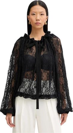 Patou Blouses - Dames - Blouses - Zwart - S - Overhemden