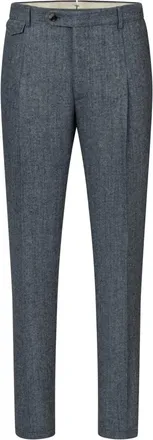 Windsor Pantaloni eleganti - - Trousers - Uomo - Blu - L
