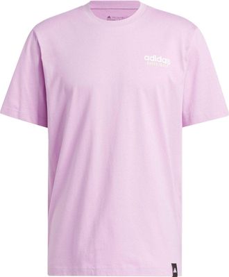 adidas Summer Melt Hoops Logo T-Shirt Pink IN7440