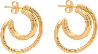 Otiumberg Sonder 14kt Gold Vermeil Hoop Earrings - One Size