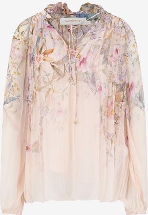 Zimmermann Gebl&uuml;mte weite Georgettebluse Rebellion
