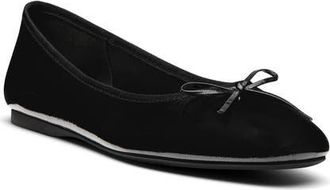 Birdies The Songbird Flat Patent Leather in Black Patent Leather at Nordstrom, Size 9.5