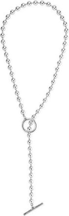 UNOde50 Long Link Bead Necklace in Silver at Nordstrom