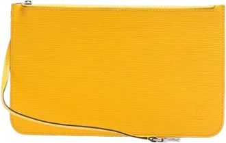 Louis Vuitton Pre-owned Clutches, female, Yellow, Size: ONE SIZE Pre-owned Vintage Clutch